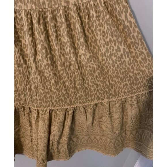 Spell & The Gypsy Wild Thing Leopard Animal Print Maxi Skirt‎ XXL - Picture 3 of 7